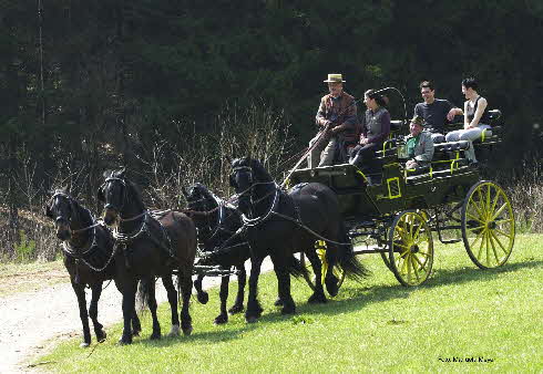 Vierspnner vor Cavaliersbreak